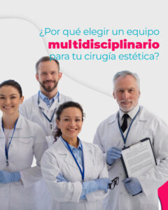 Equipo multidisciplinario en abdominoplastia